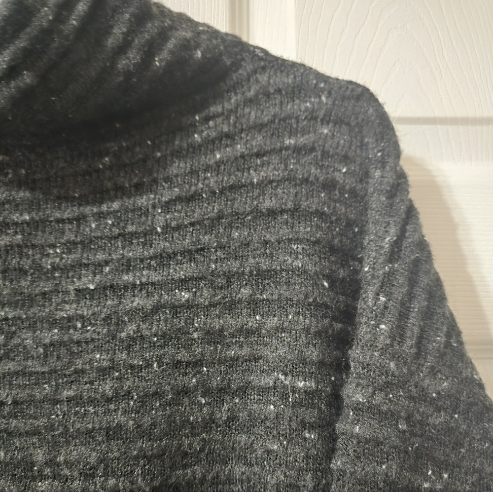 Madewell Donegal Belmont Mockneck Textured Knit Wool Blend Sweater, EUC! - Picture 6 of 11
